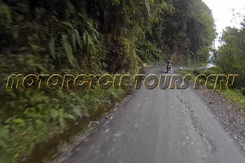 Road to Pilcopata Village - Moto tour to Manu